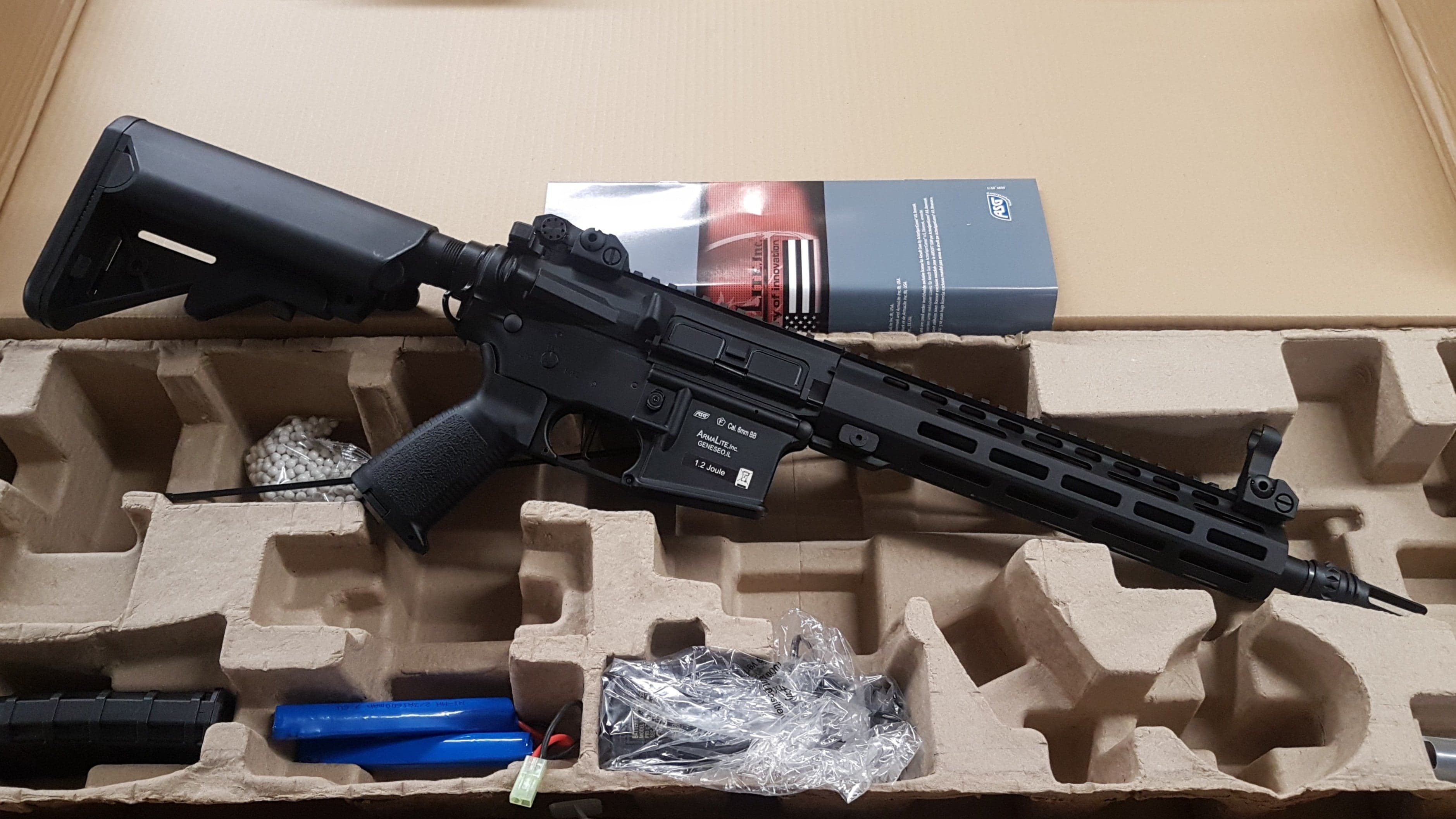 Armalite M15 Assault Airsoft Rifle Faulty #2