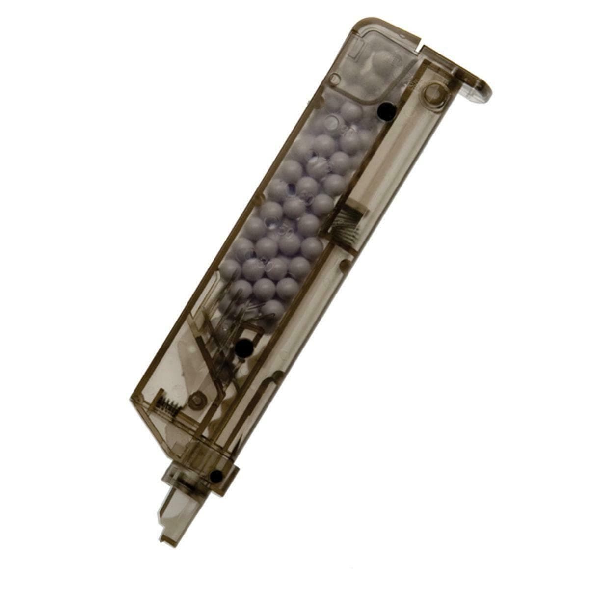 ASGAirsoft Magazine Speed Loader Trans 100rd