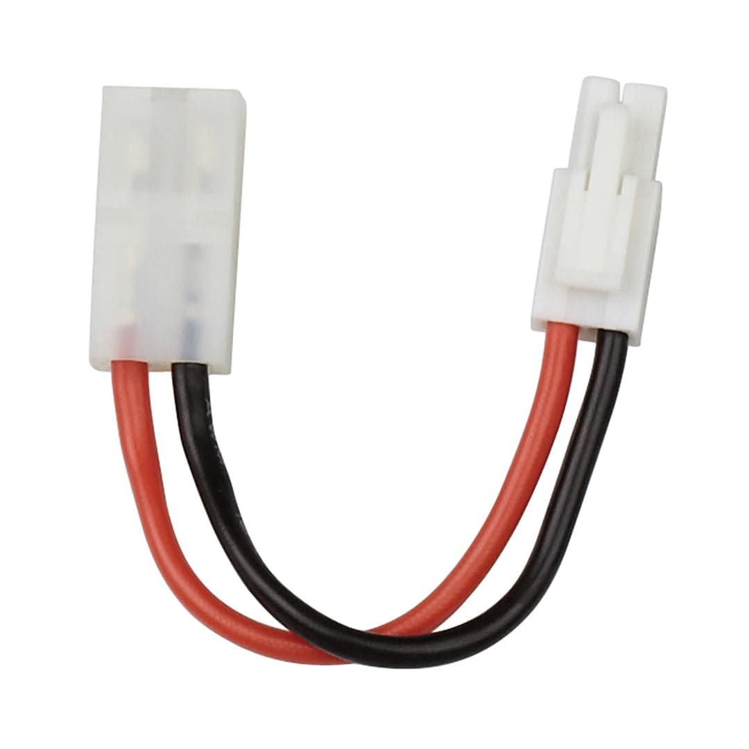 Battery Adapater with Cable Large Female Small Male