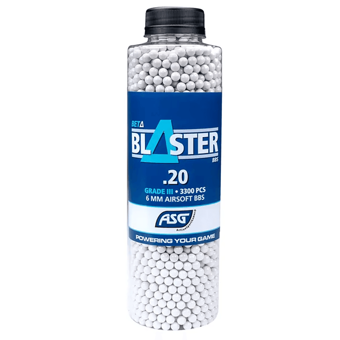 Beta Blaster Airsoft BBs 0.20g 3300 Bottle