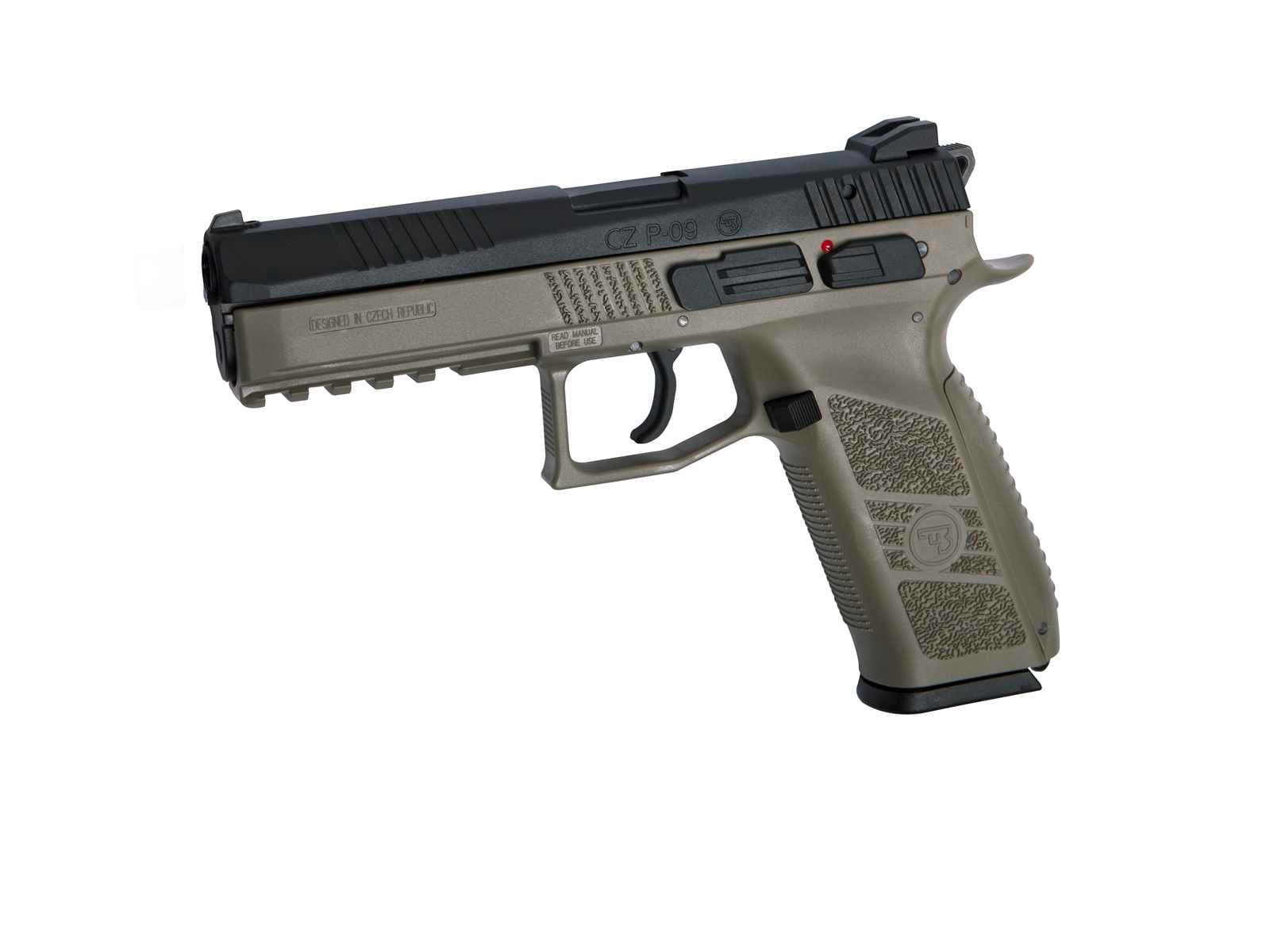 CZ P-09 Airsoft Pistol GBB With Case — image 2