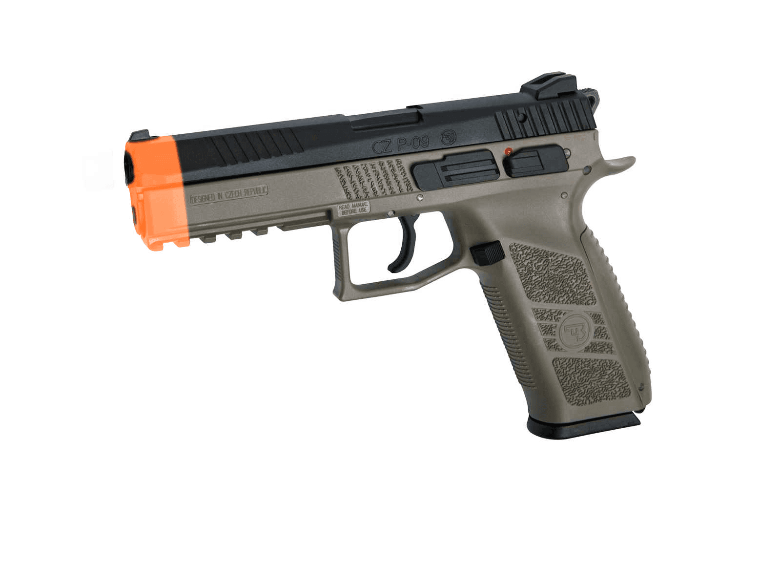 CZ P-09 Airsoft Pistol GBB With Case