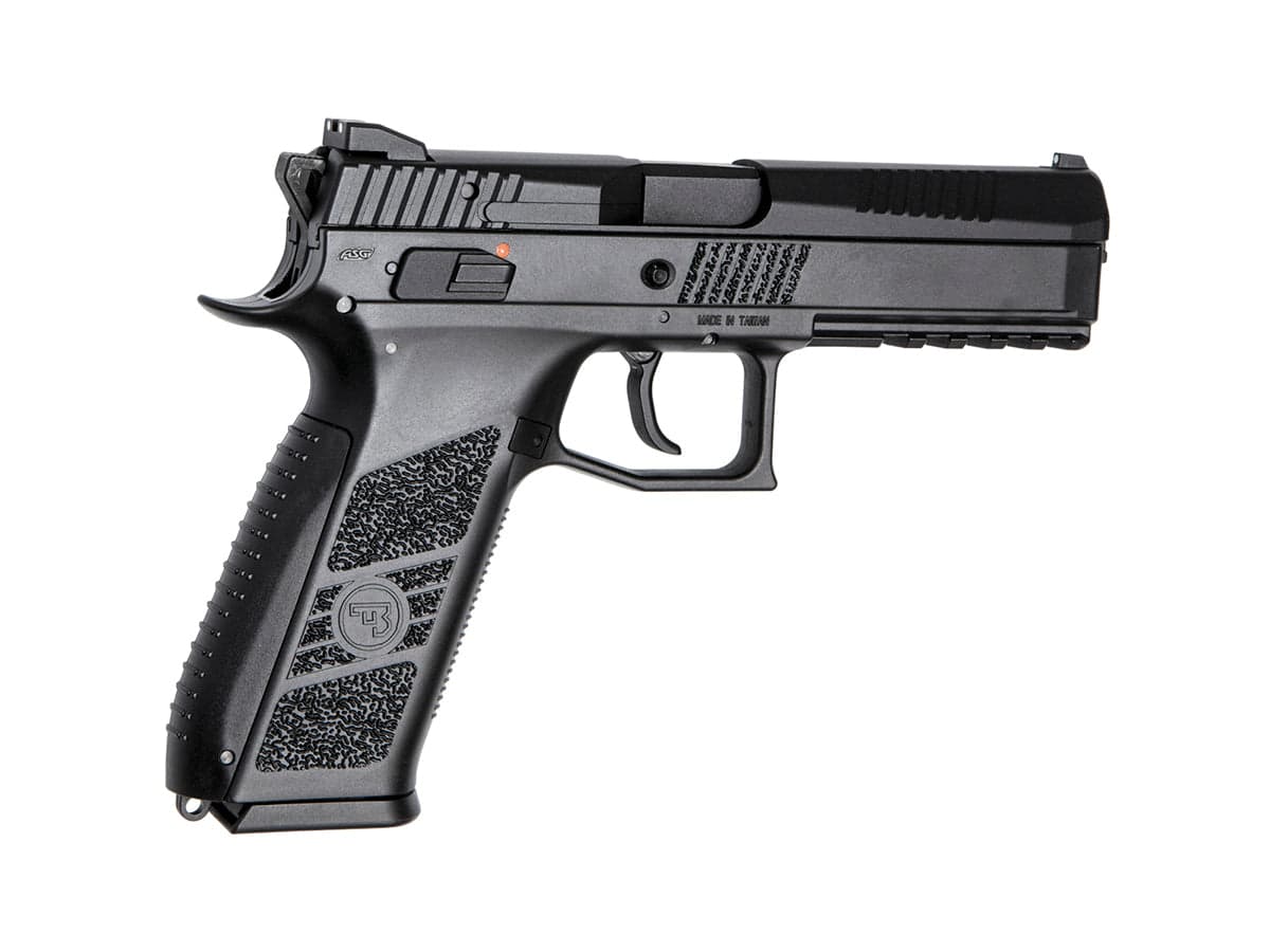 CZ P-09 Airsoft Pistol Metal Slide GBB Incl Case — image 3