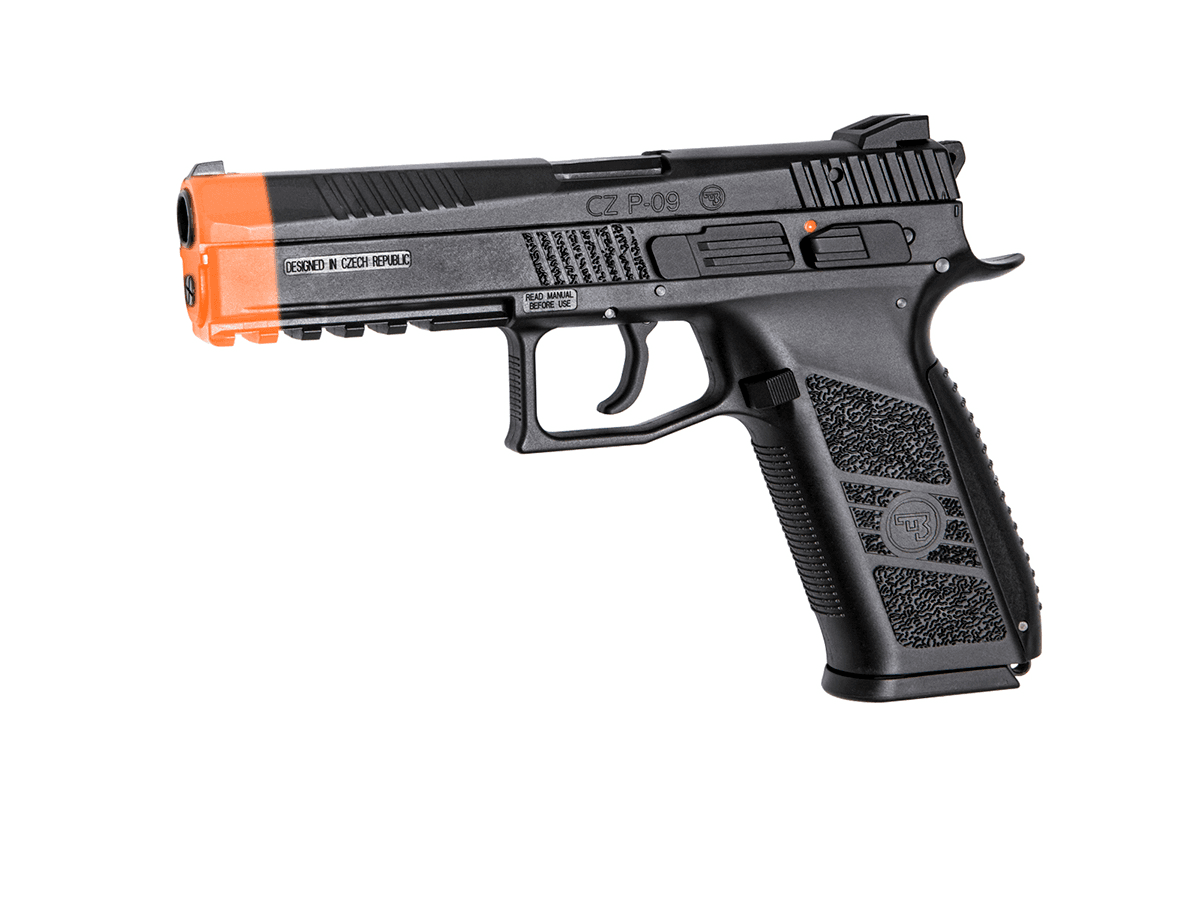 CZ P-09 Airsoft Pistol Metal Slide GBB Incl Case