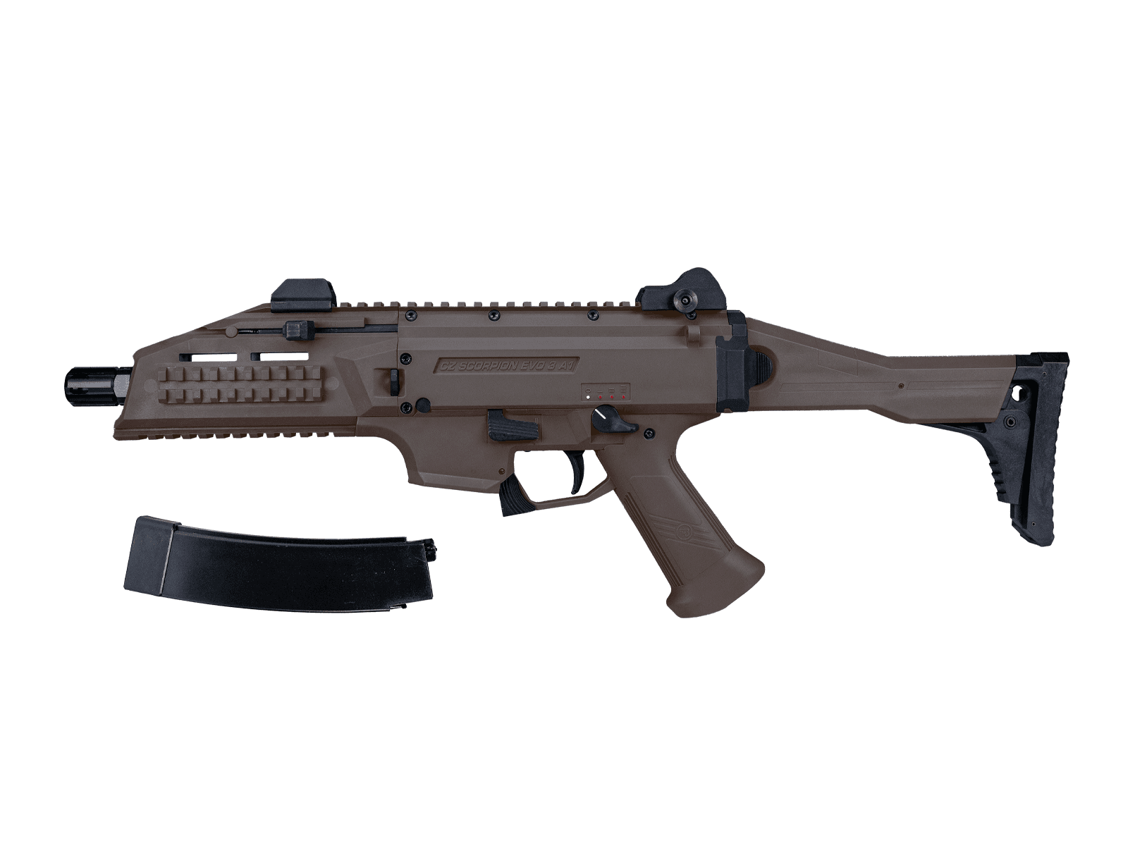 CZ Scorpion EVO 3 A1 Airsoft Rifle Dark Earth -DT Model — image 2