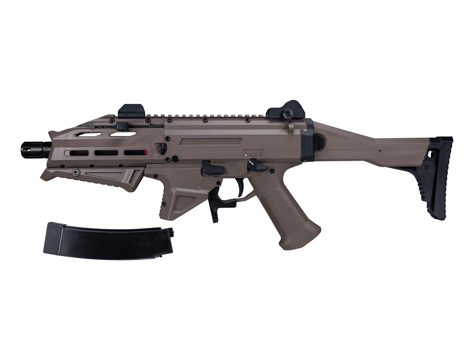 CZ Scorpion EVO 3A1 ATEK ET Dark Earth AEG Rifle — image 2