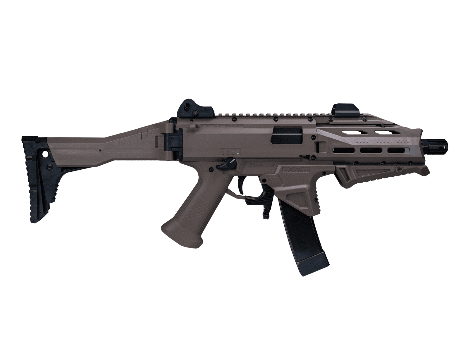 CZ Scorpion EVO 3A1 ATEK ET Dark Earth AEG Rifle — image 3