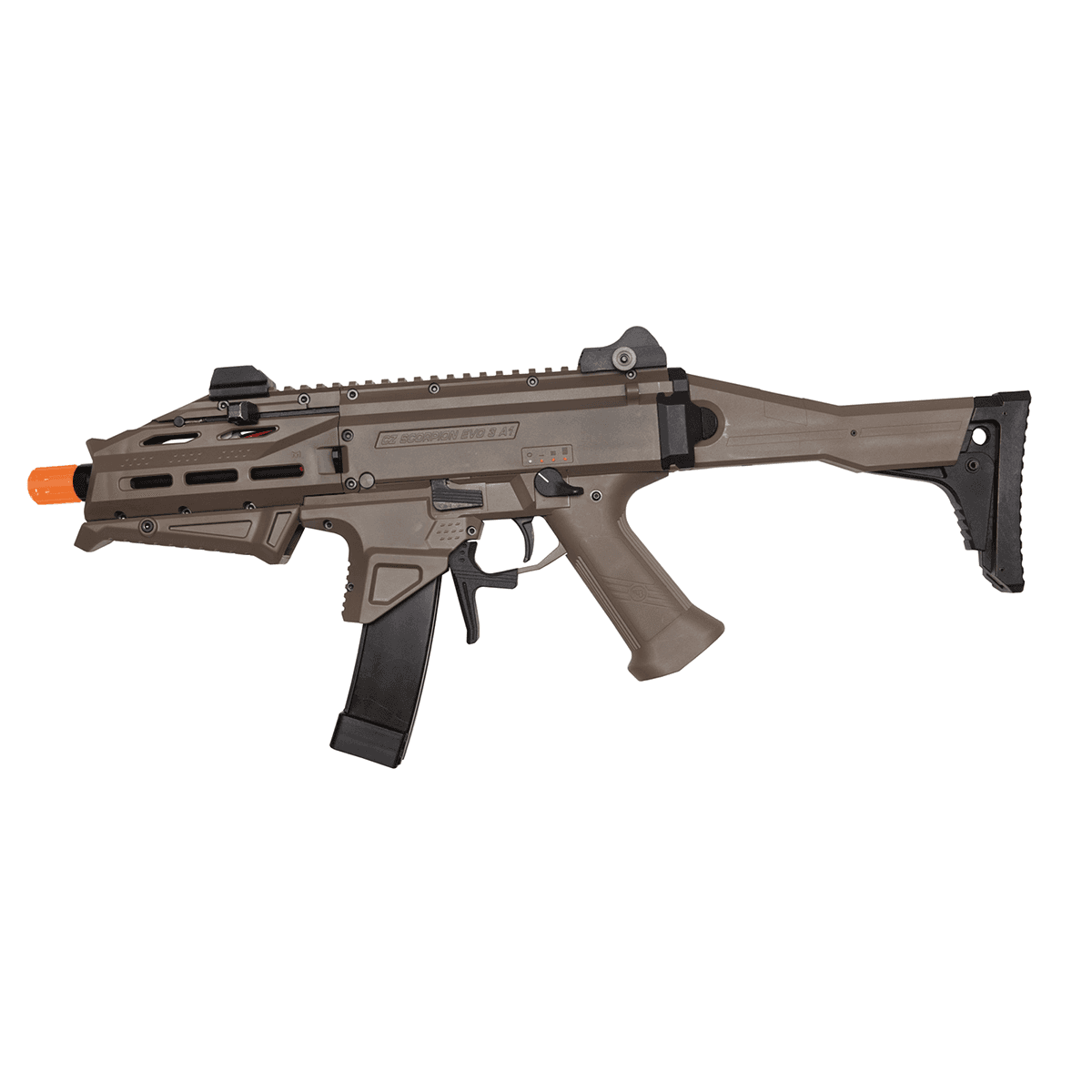 CZ Scorpion EVO 3A1 ATEK ET Dark Earth AEG Rifle