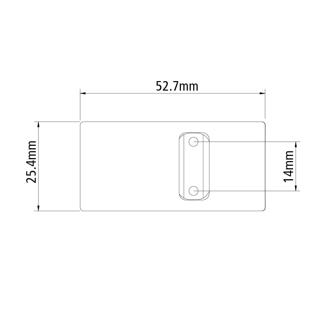 CZ Shadow 2 Airsoft Pistol Optics Scope Plate Mount — image 3
