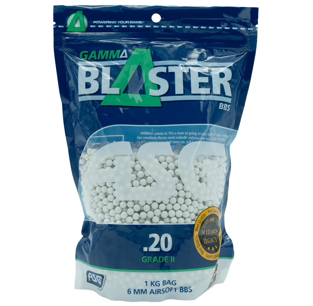 Gamma Blaster Airsoft BB’s 0.20g 1kg Bag