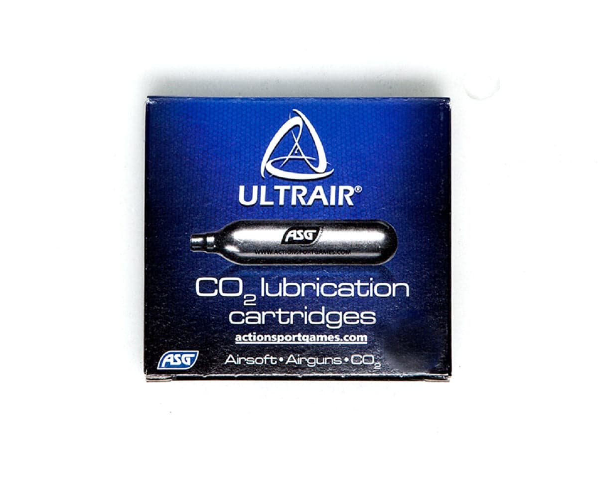 Ultrair Co2 Capsule Cartridges 12g Lubrication 5 Pcs