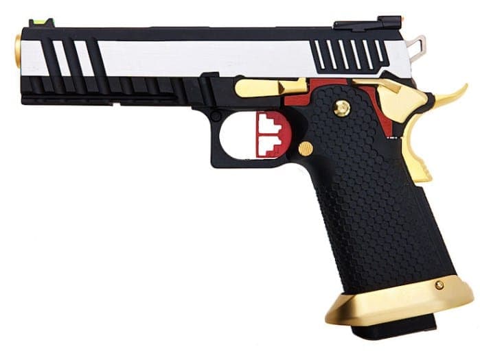 HX2001 GBB – GOLD / RED / SILVER – AW CUSTOM