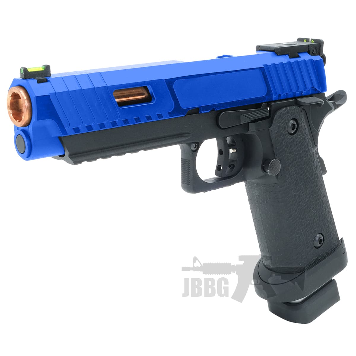 Yaga Beta Combat Master Hi-Capa Gas Blowback Airsoft Pistol Blue — image 3