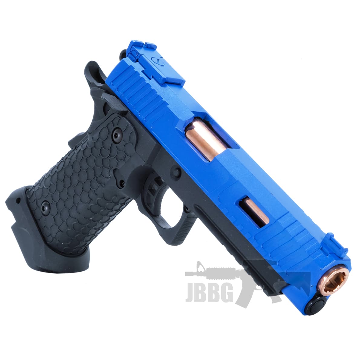 Yaga Combat Master Hi-Capa Co2 Blowback Airsoft Pistol CO-751X Blue — image 3