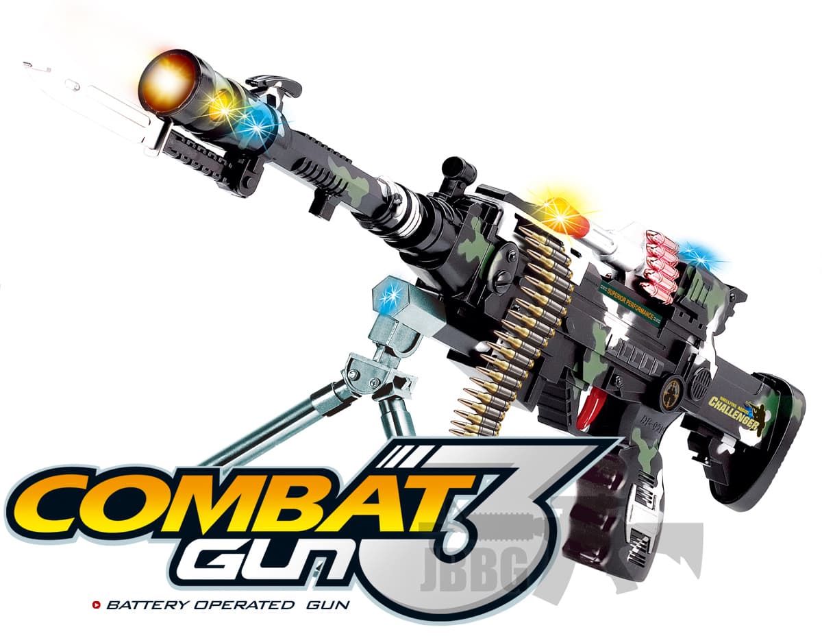 Operated Combat 3 Toy Gun Df9218