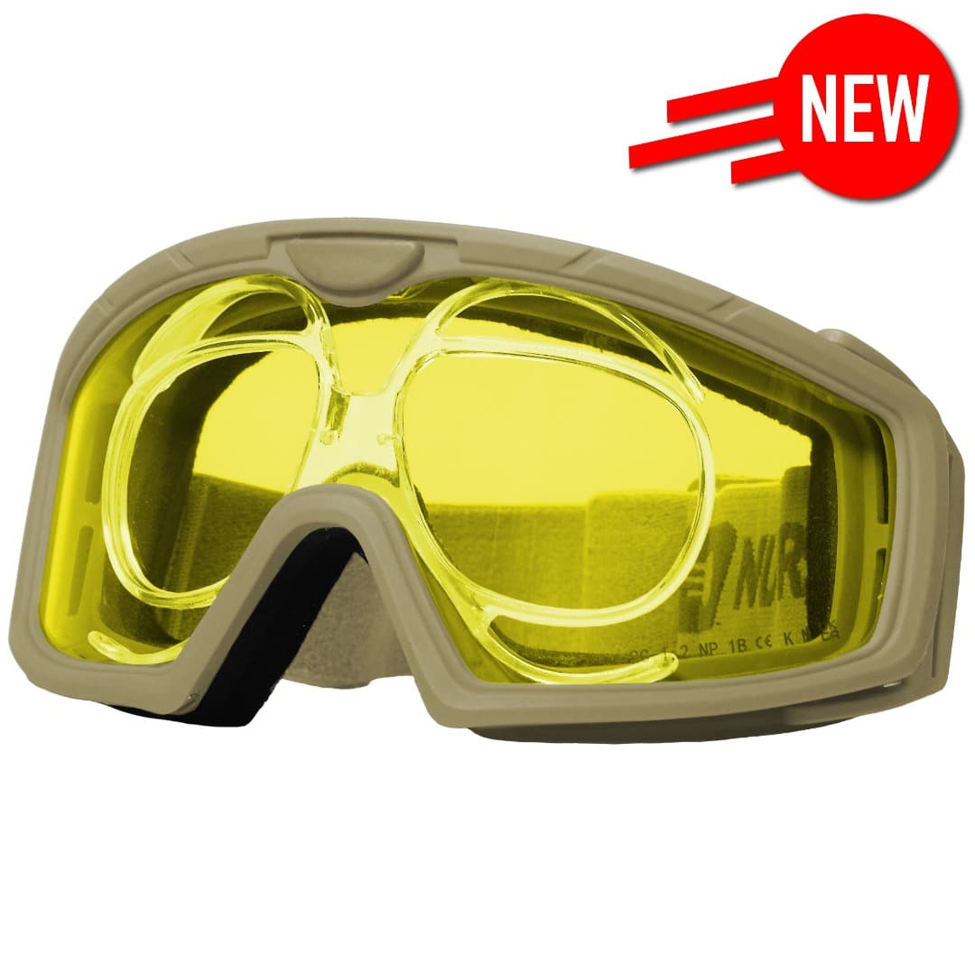 Visor RX (Yellow) Protective Eyewear