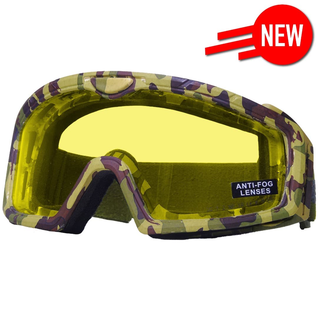 Visor THERMAL (Camo – Yellow) Protective Eyewear