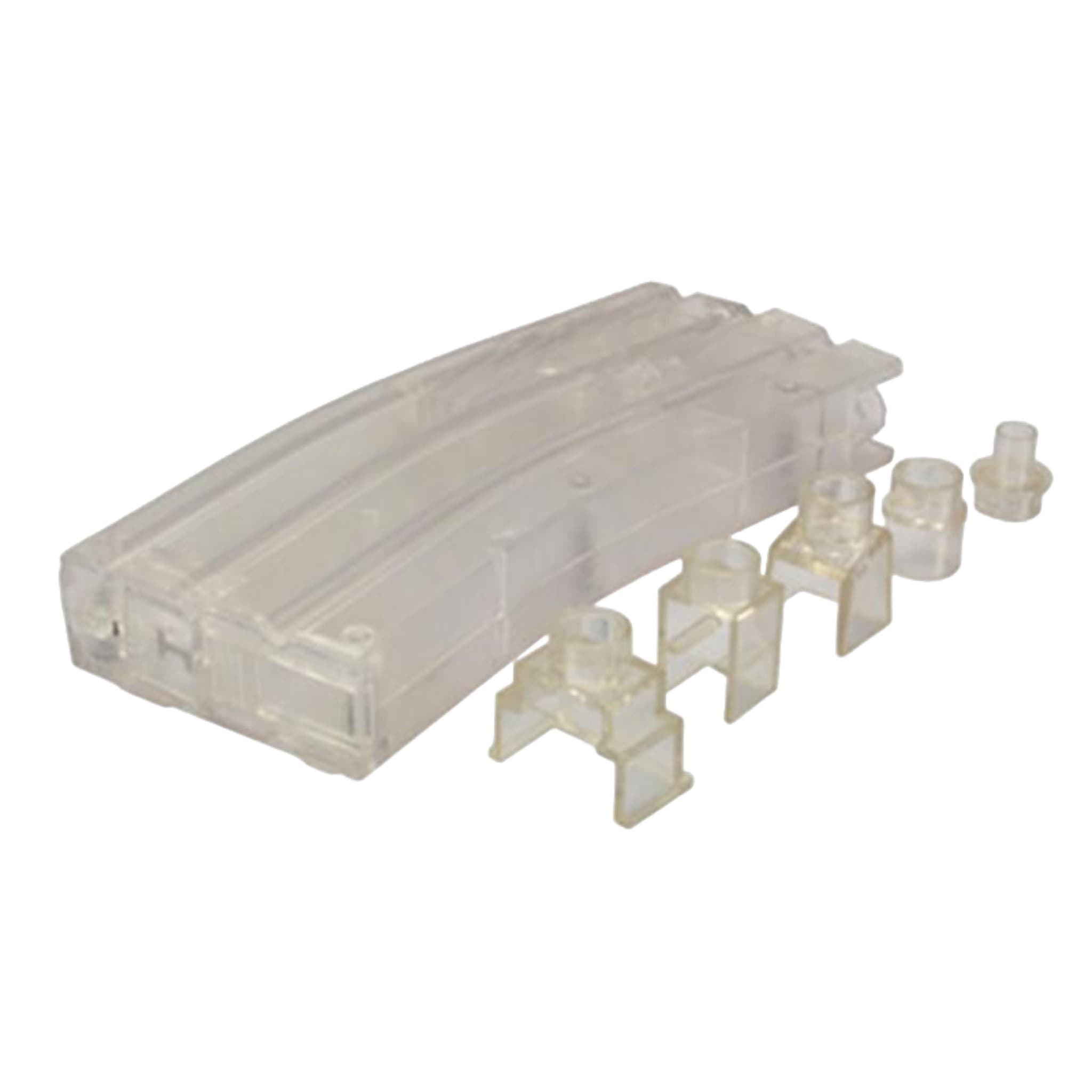 M4 Speedloader 200 Rounds with 7 Front Extensions (White – B20)
