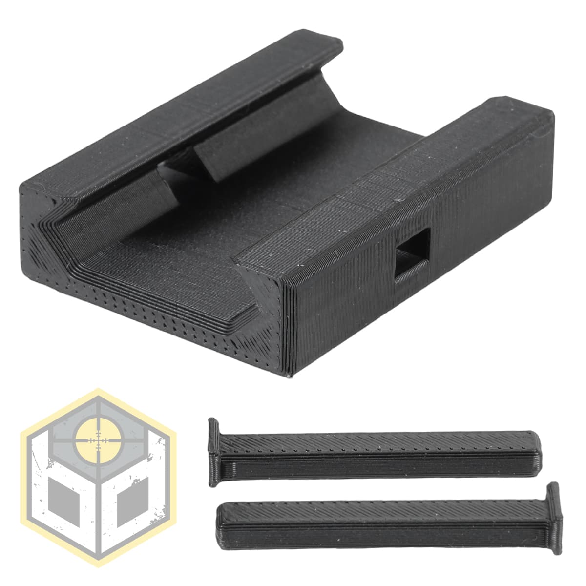 Handstop Picatinny Rail Flat with Pins (P1) 035 — image 2