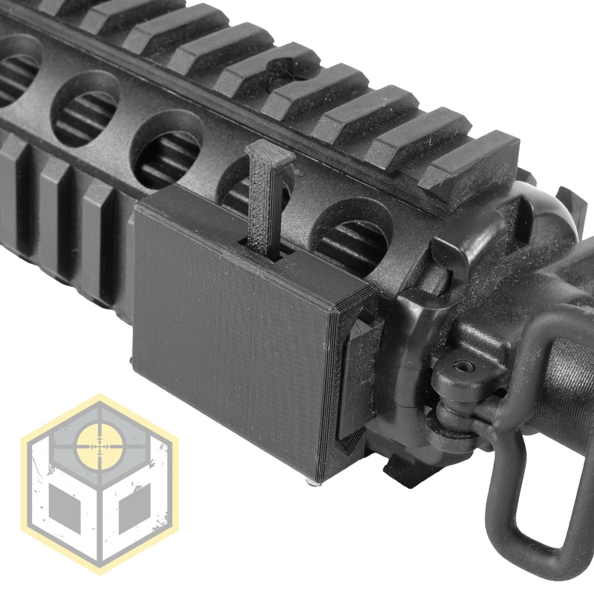 Handstop Picatinny Rail Flat with Pins (P1) 035 — image 3