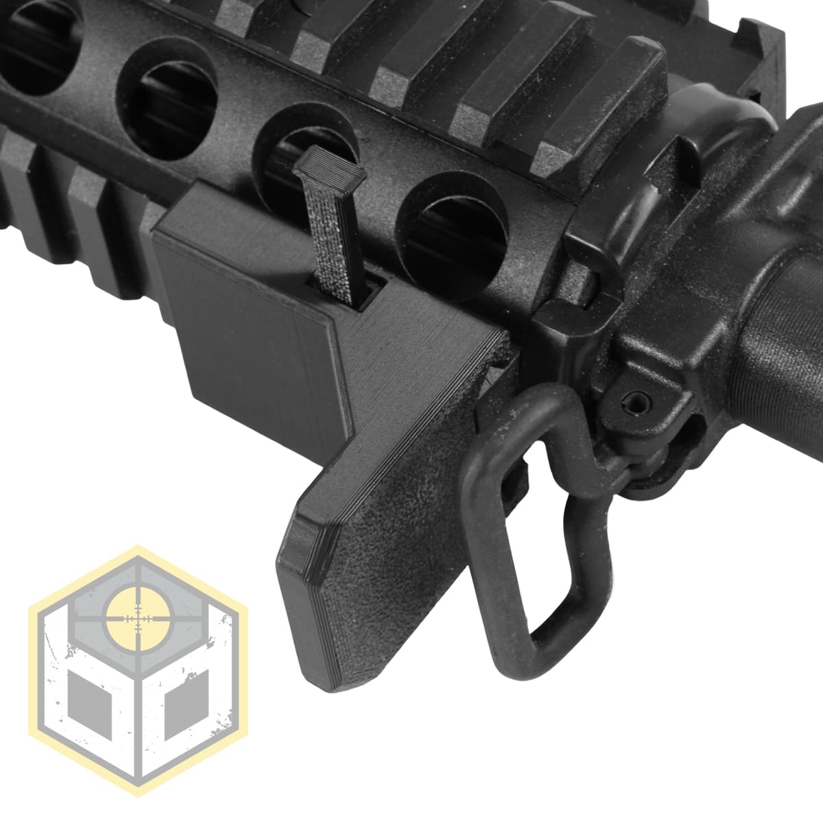 Handstop Picatinny Rail Short with Pins (P2) 035 — image 3