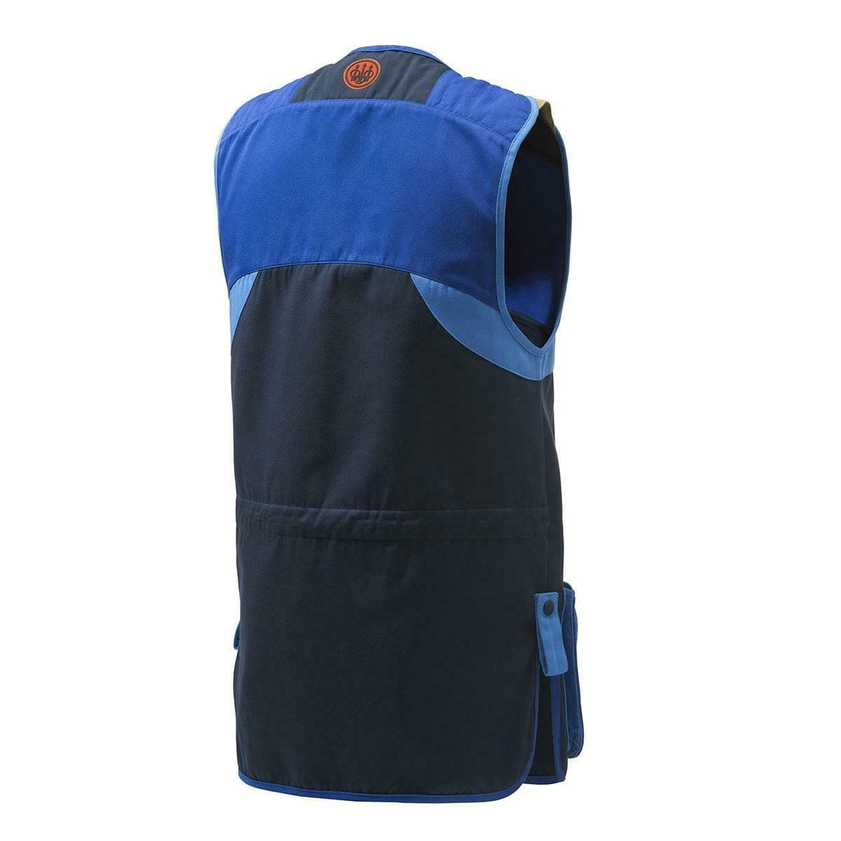 Full Cotton Shooting Vest Skeet Blue & Navy — image 2