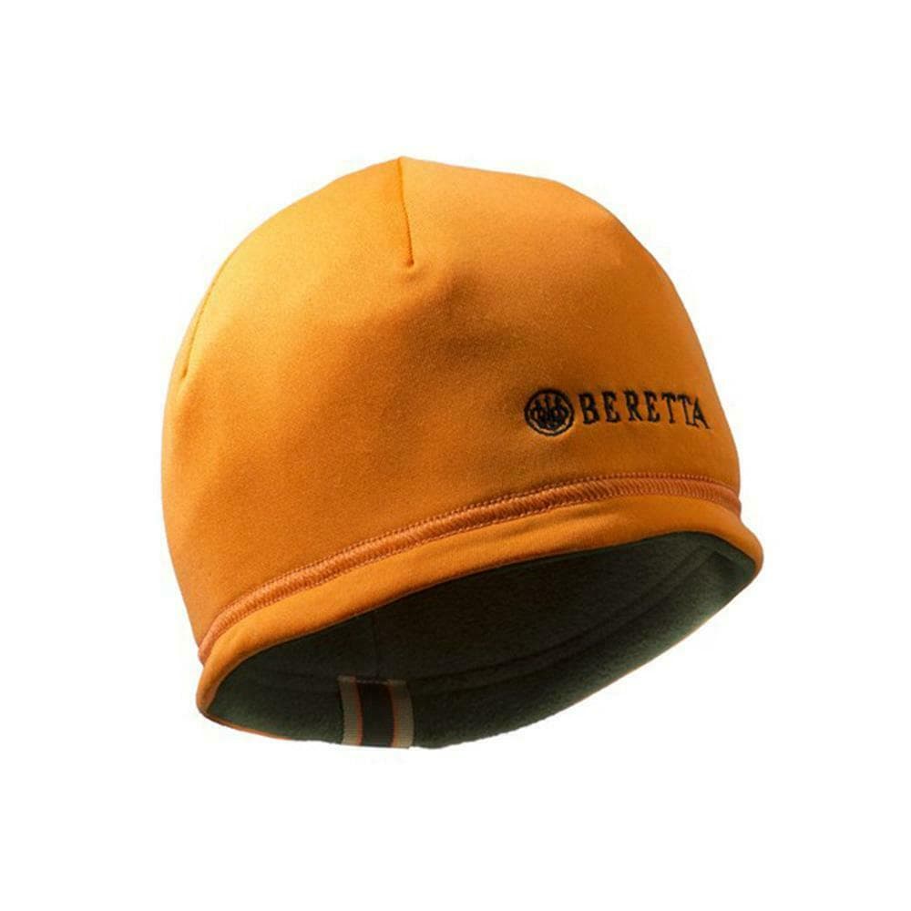 Reversible Fleece Beanie Hat / Orange — image 3