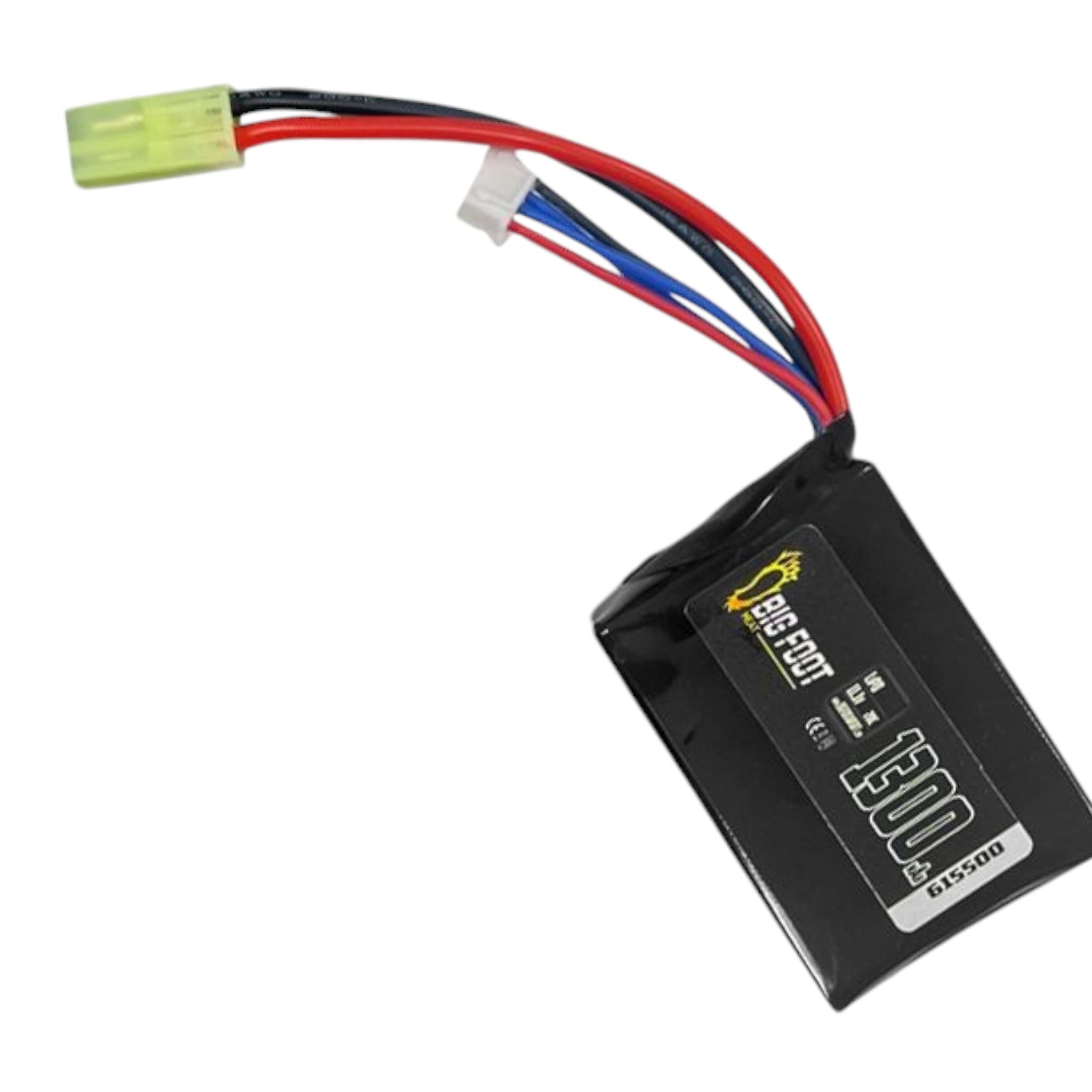 Heat 11.1v 1300mAh 25c Lipo Battery (15x45x67mm – with Mini-T)