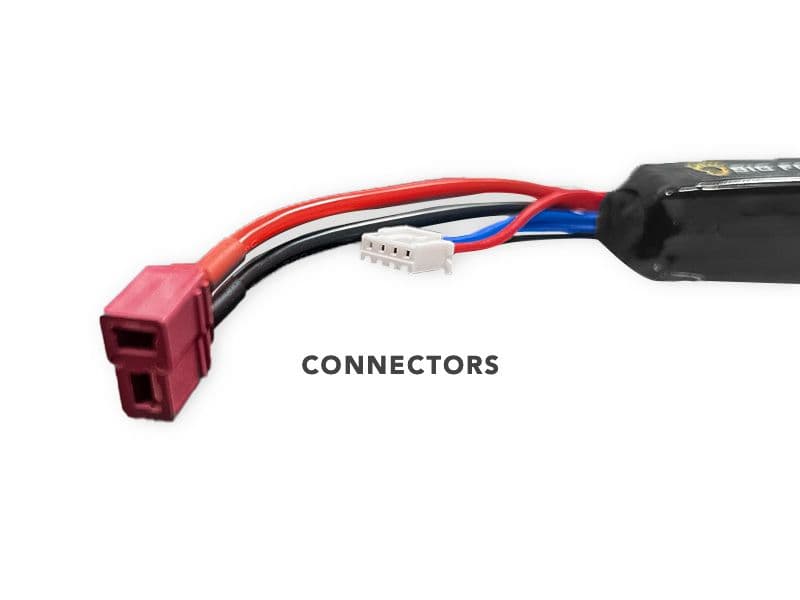 Heat 1400mAh 11.1v 25c (105mmx20mmx23mm – Deans) — image 2