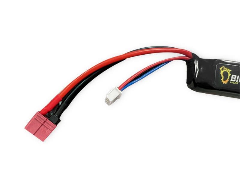 Heat 1400mAh 25c 7.4v (105mmx20mmx15mm – Dean) — image 2