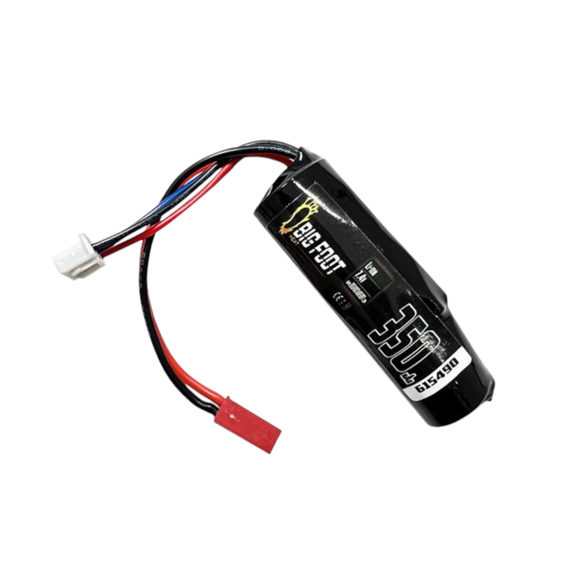 Heat 7.4V 350mAh 15c Li-ion Battery (HPA – 12x21x40mm – JST)
