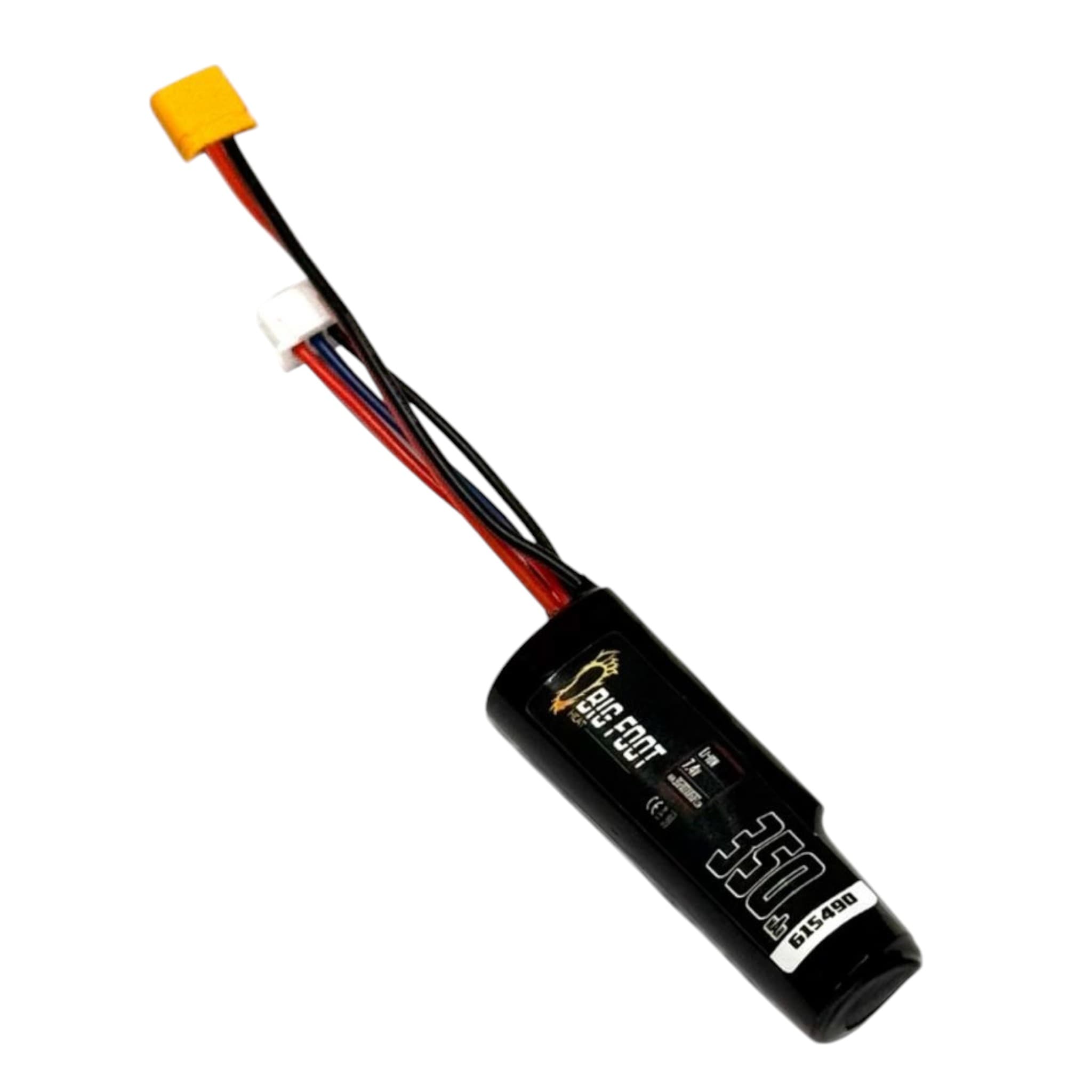 Heat 7.4V 350mAh 15c Li-ion Battery (HPA – 12x21x40mm – XT30)
