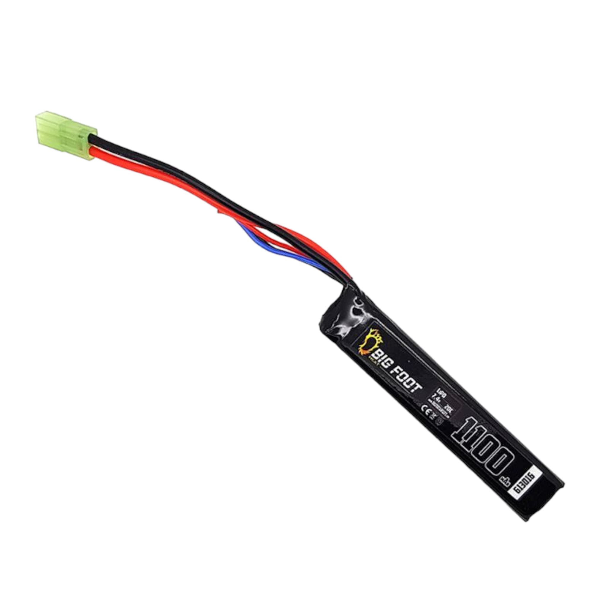 Heat Lipo Battery 1100 mAh 7.4v 20c Stick — image 2