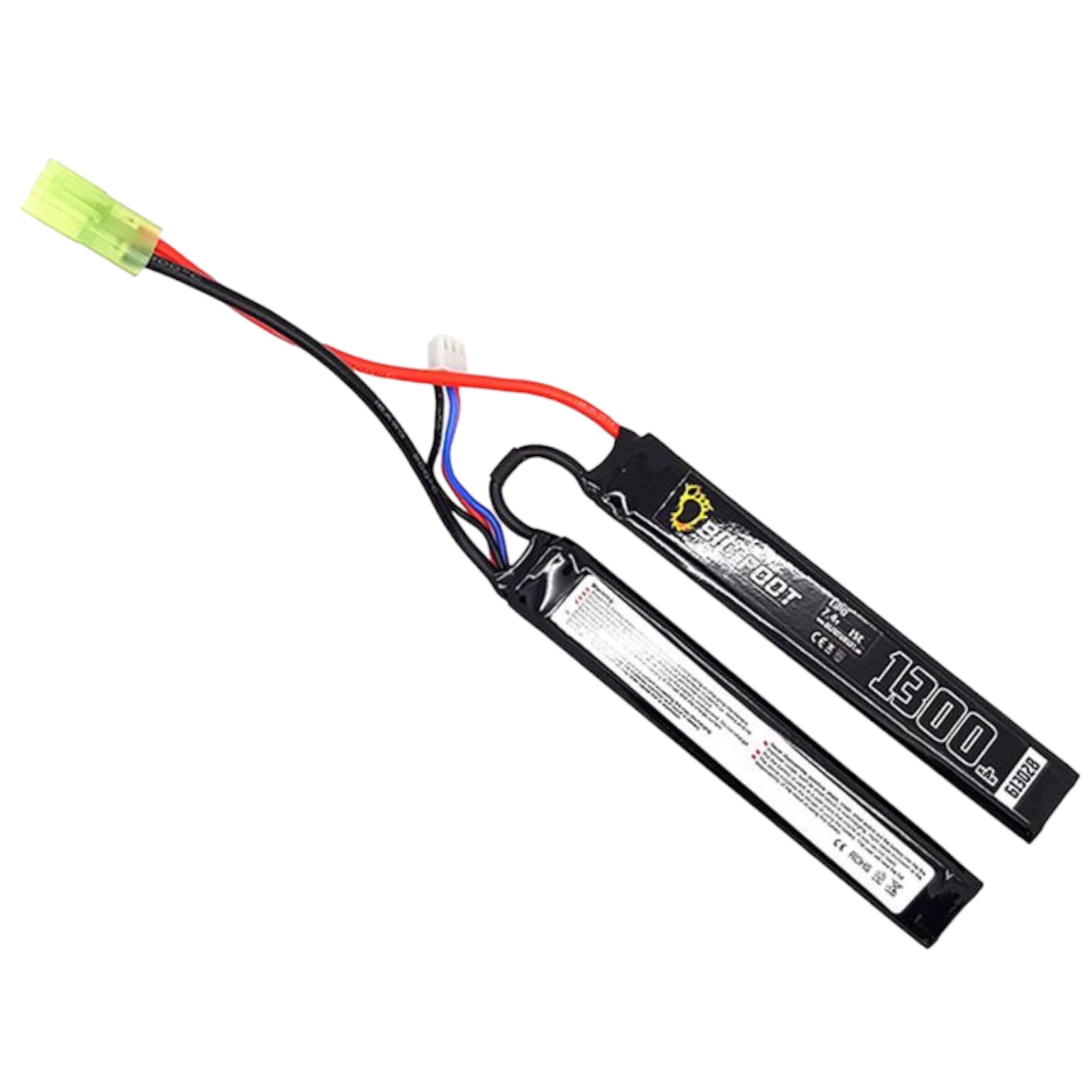 Heat Lipo Battery 1300mAh 7.4v 15c — image 2