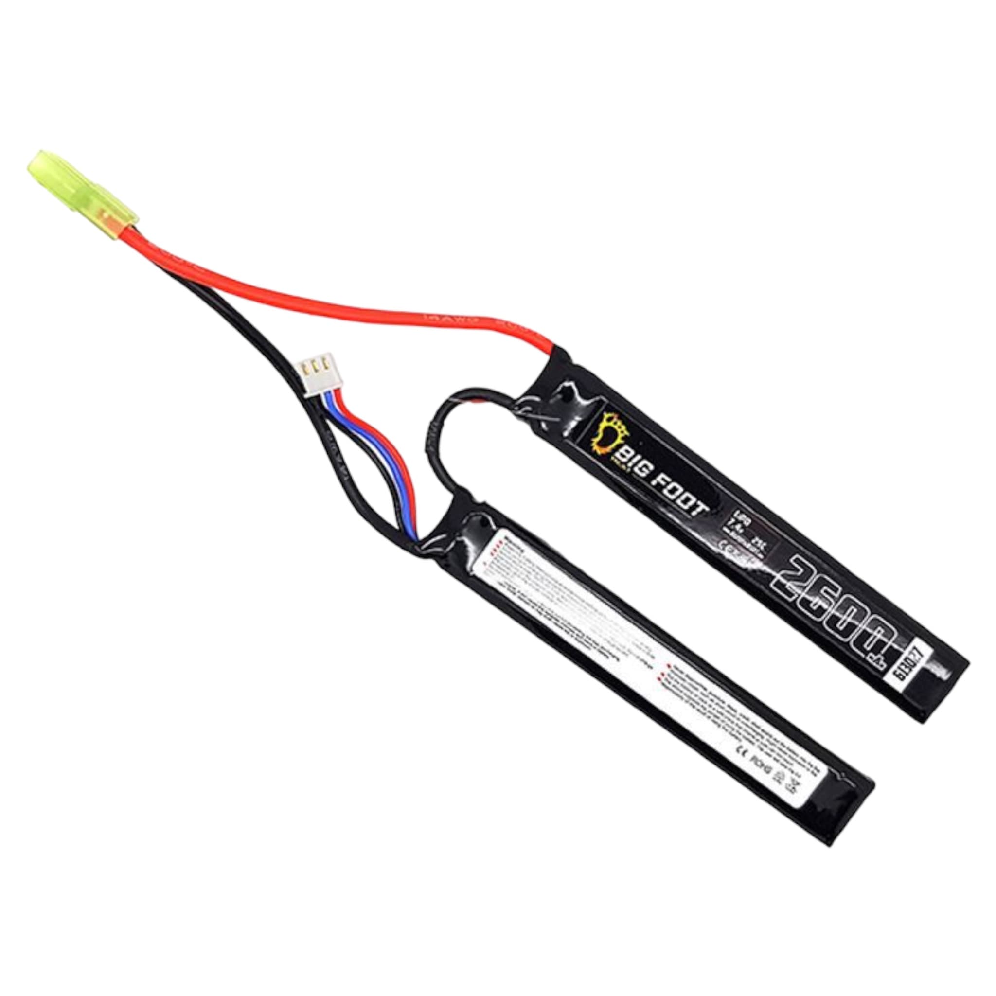 Heat Lipo Battery 2600mAh 7.4v 25c — image 2