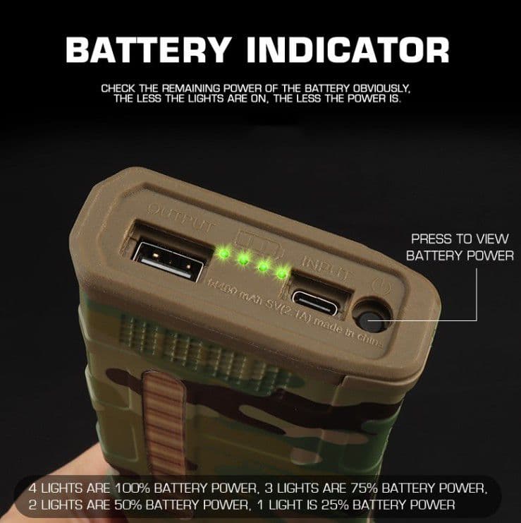 PMAC Model Power Bank (18650 Rechargeable Battery Included) — image 3