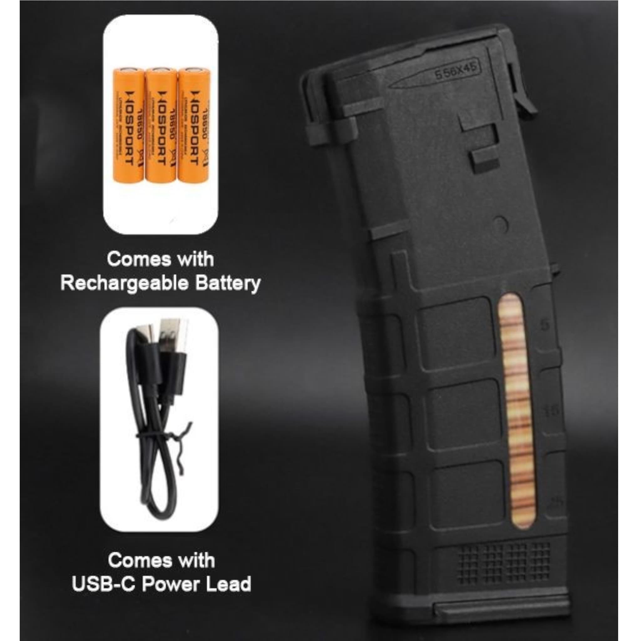 PMAC Model Power Bank (18650 Rechargeable Battery Included)