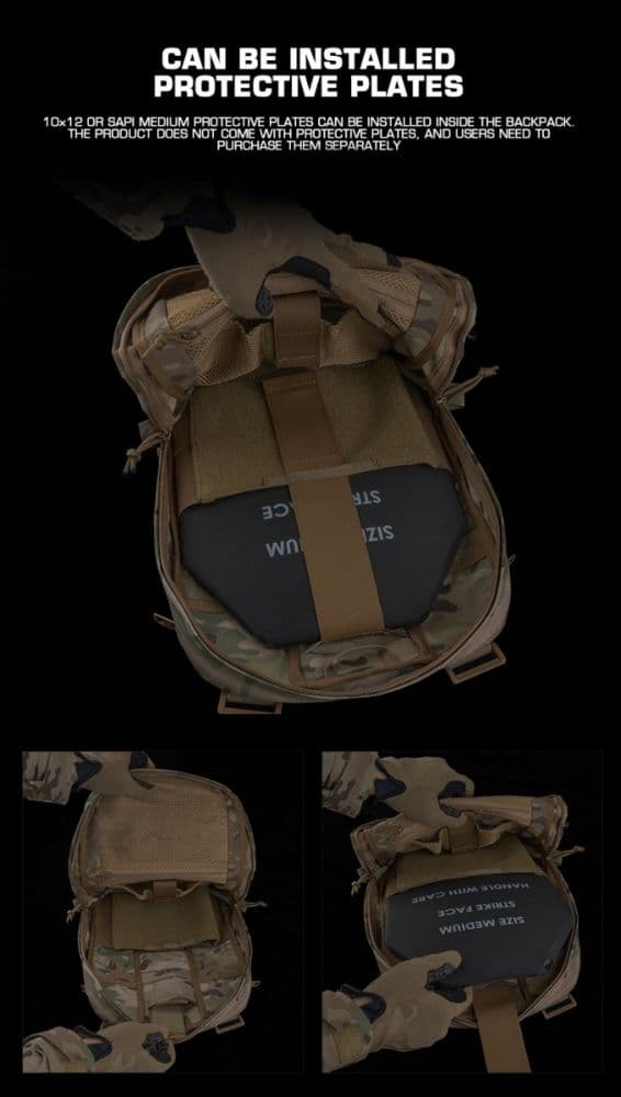 R Assault Tactical Backpack Set — image 2