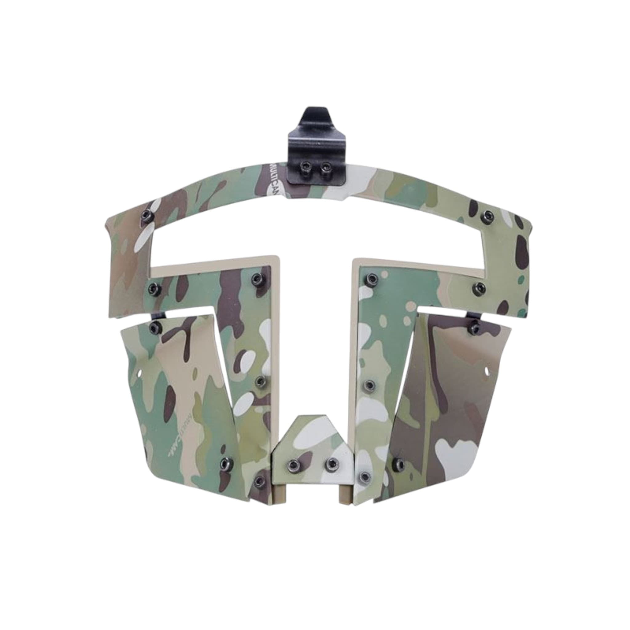 Foot Spartan Clear Glass Face Mask