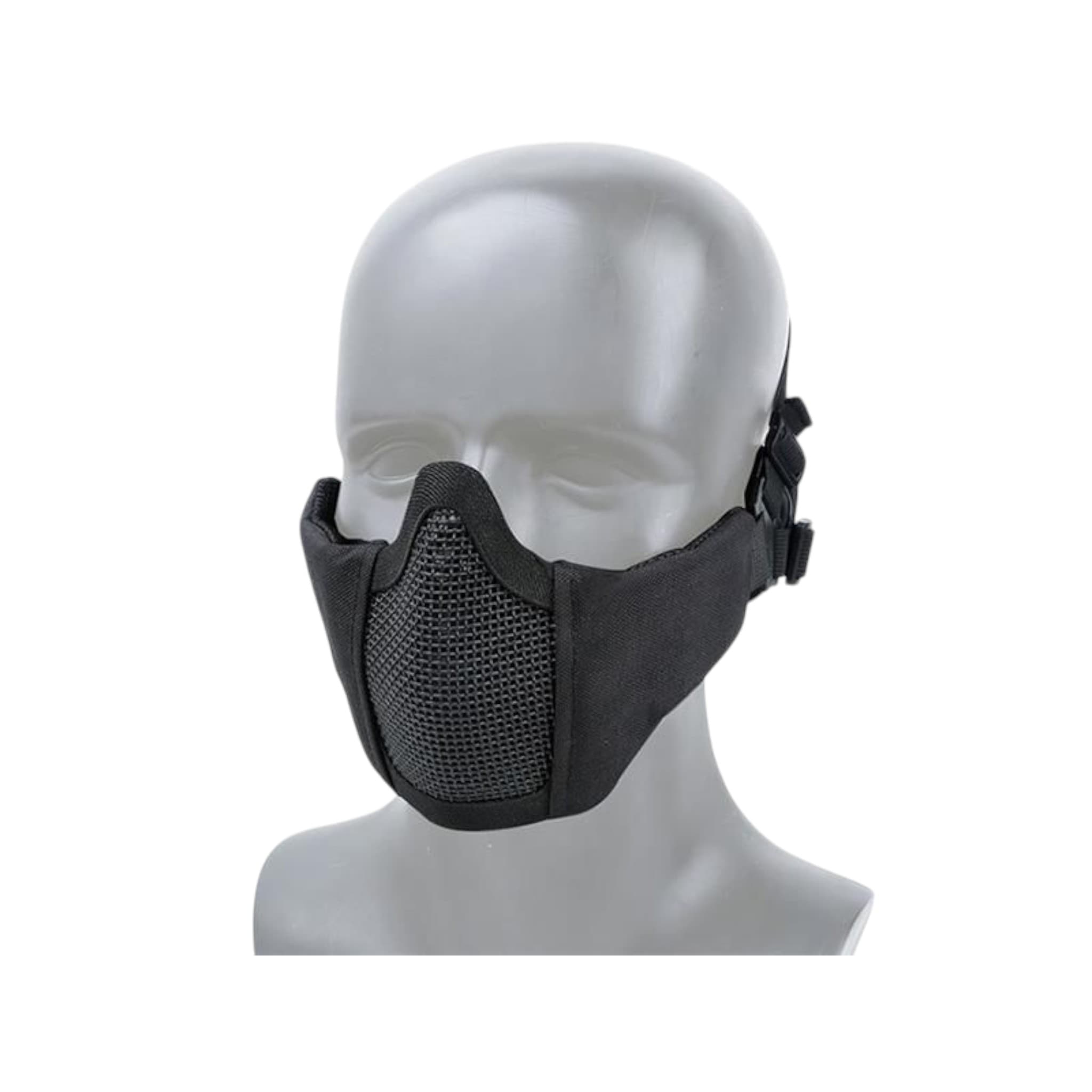 Steel Half Face Mesh Mask (Kids/Mini Version)