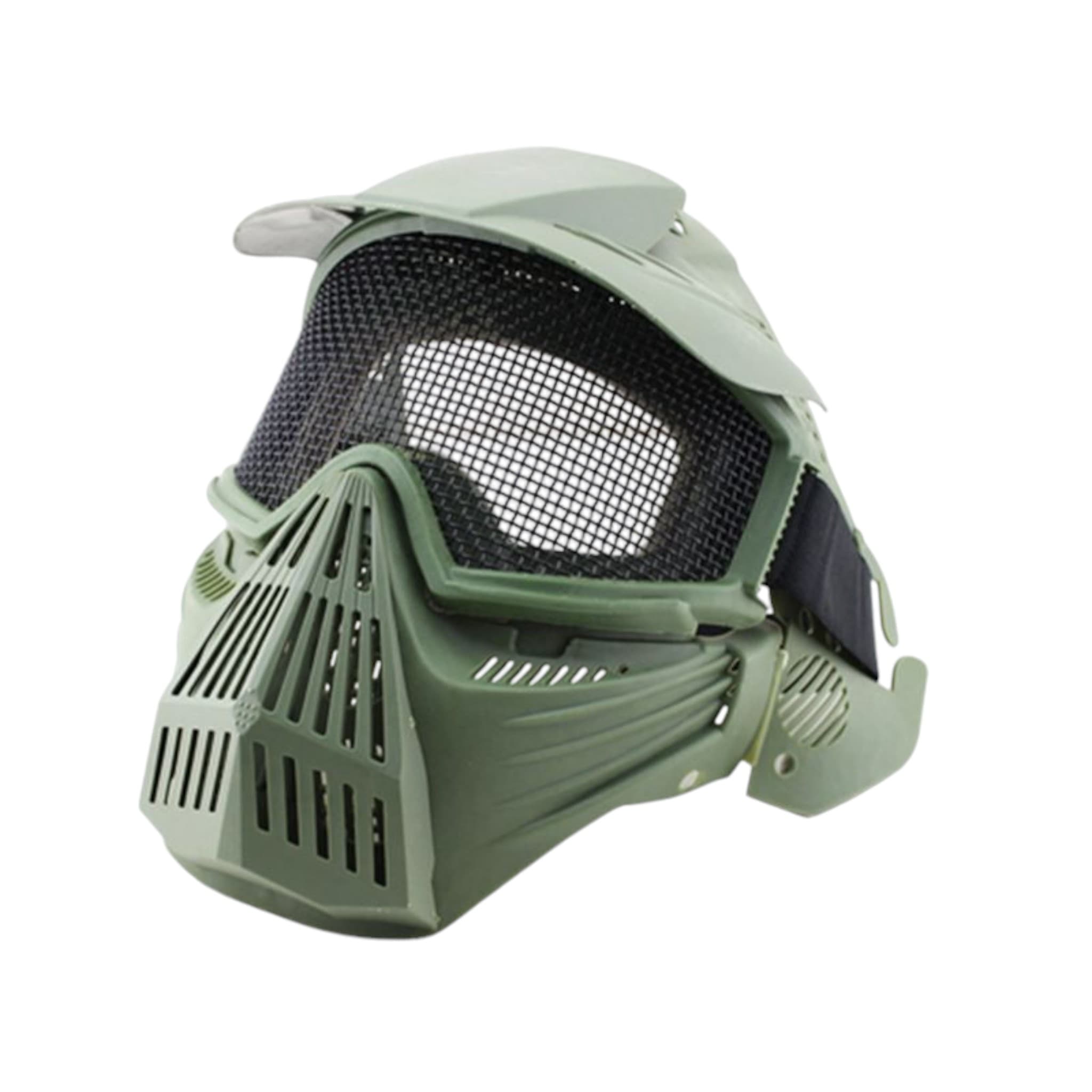 Tactical Full Face Protection with Eye Protection (Re-Enforced)