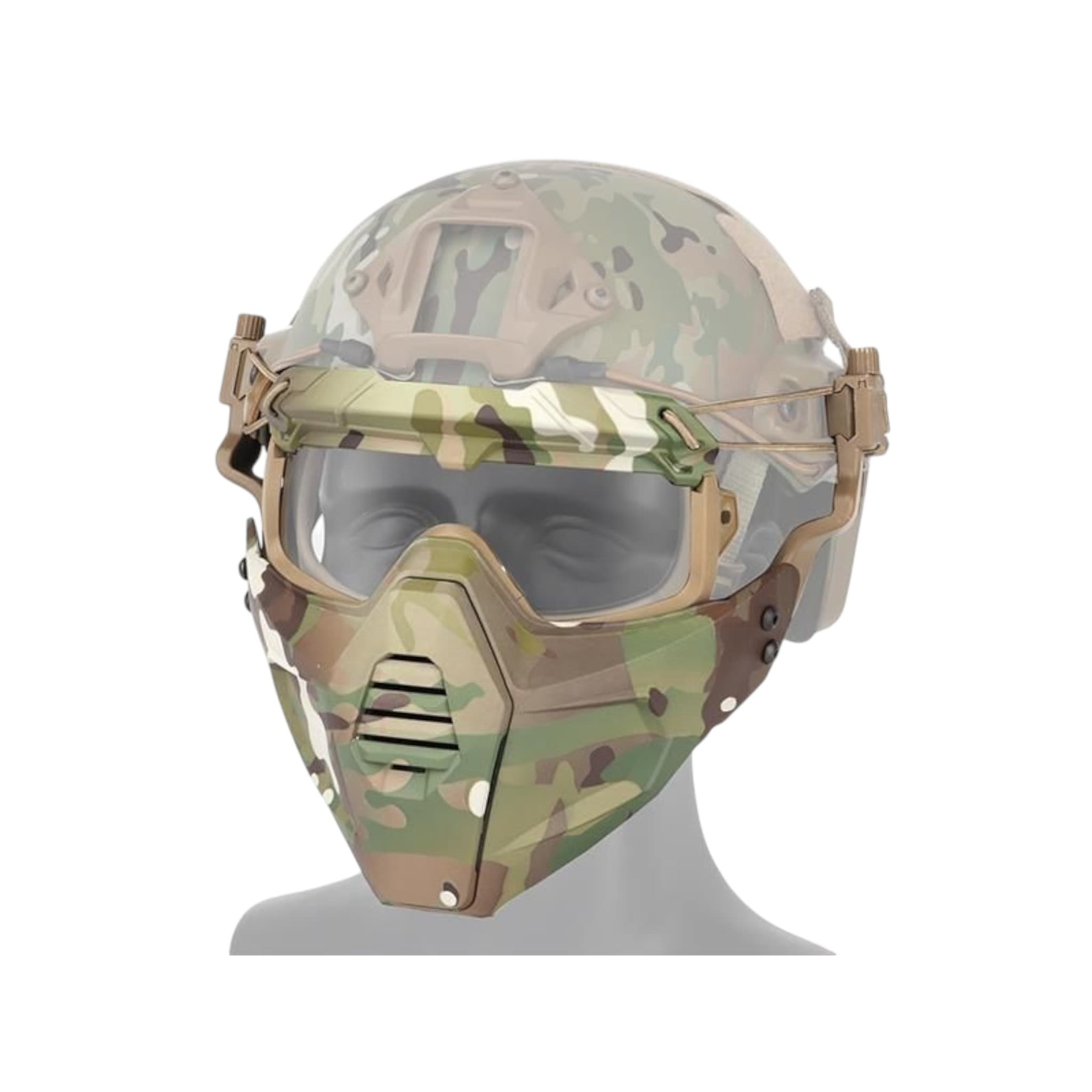Foot tactical multidimensional split combination set (CP)