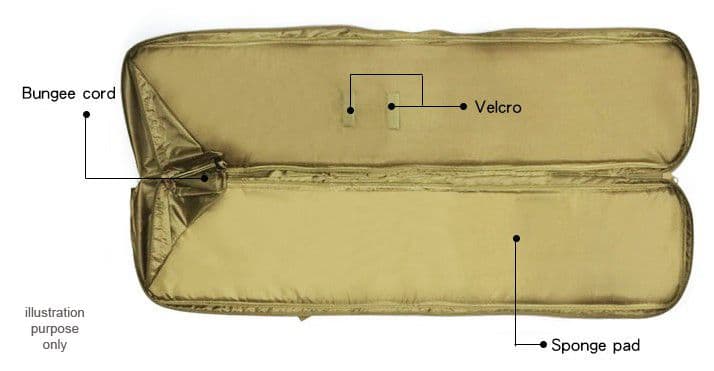 Wargame Combat Tactical Gun Bag (120cm) — image 2