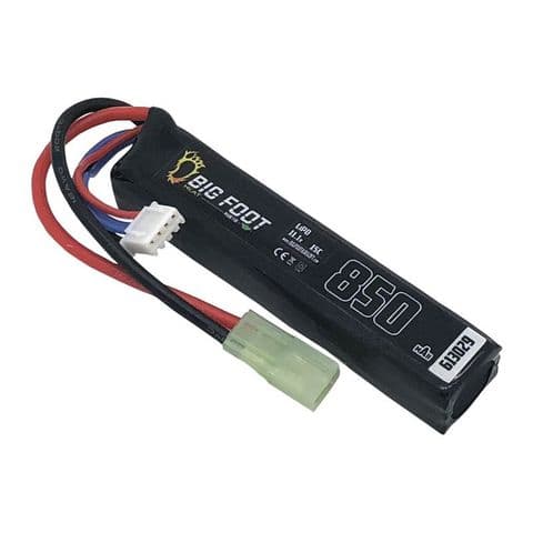 Heat Lipo Battery 850mAh 11.1v 15c