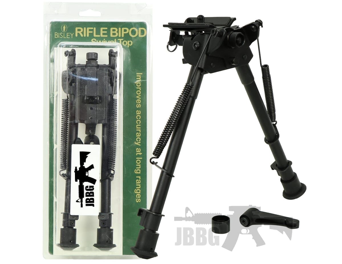 Rifle Bipod with Swivel Top — image 2