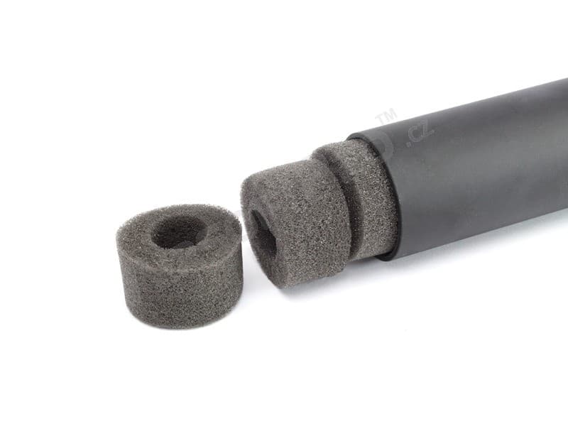 150 x 34mm Aluminium Silencer — image 2