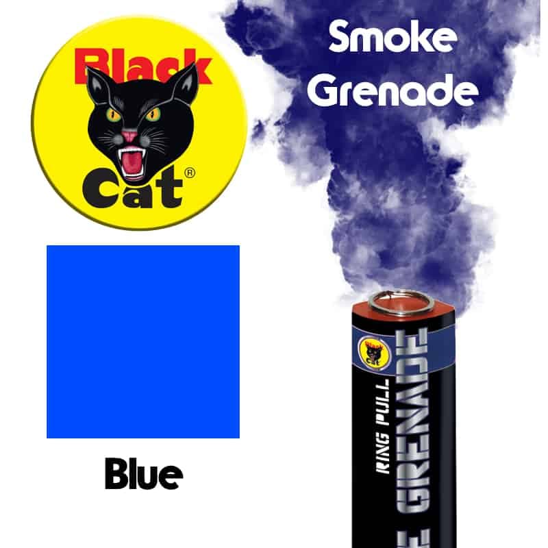 Ring pull smoke grenade (Yellow)