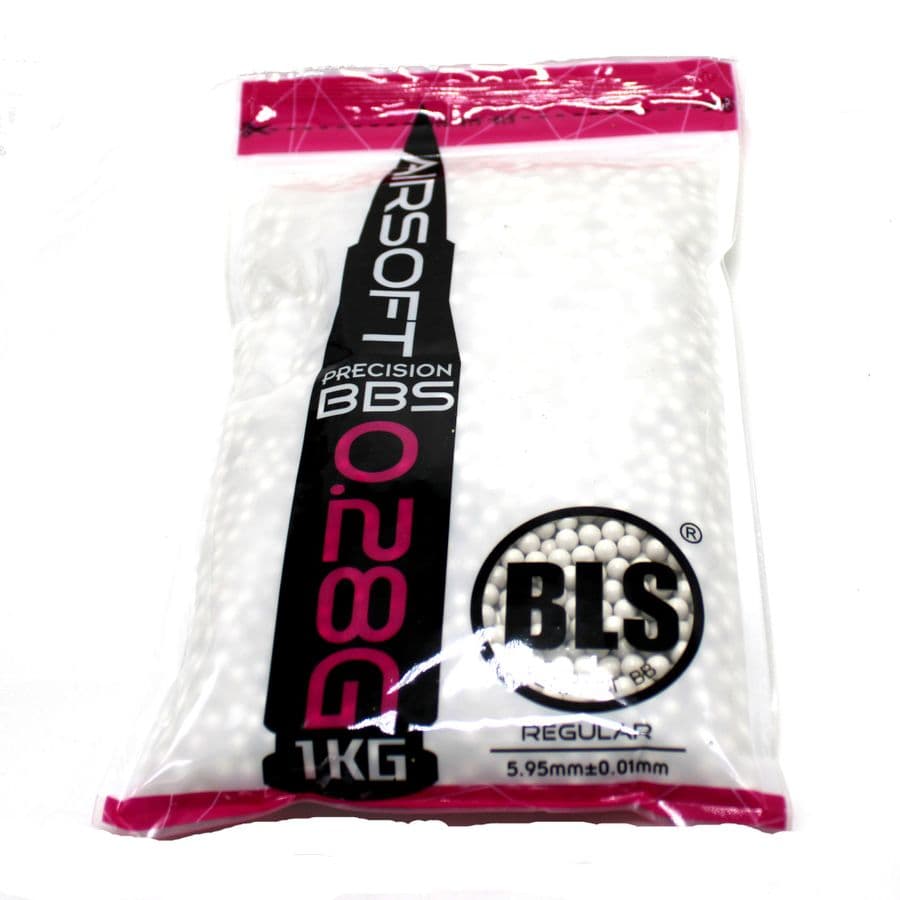 Precision Non-Bio BBs – 0.28g – 1kg – White