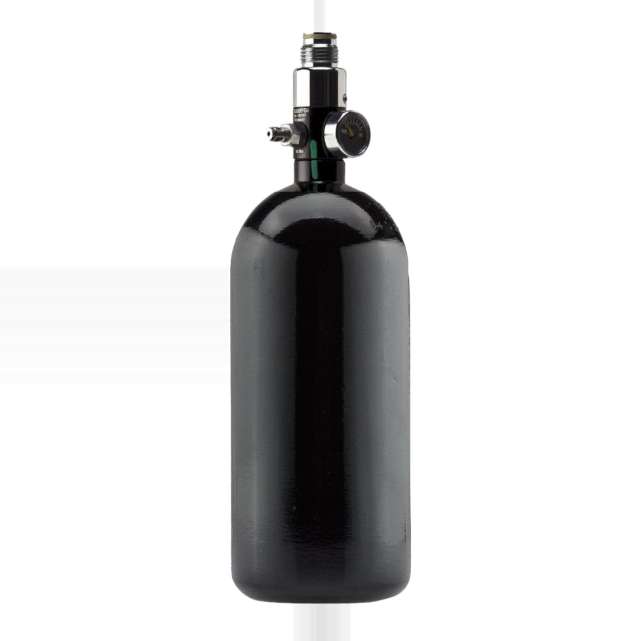 Manufacture 0.8L aluminium HPA bottle pack plus 3000 PSI Gauge Preset