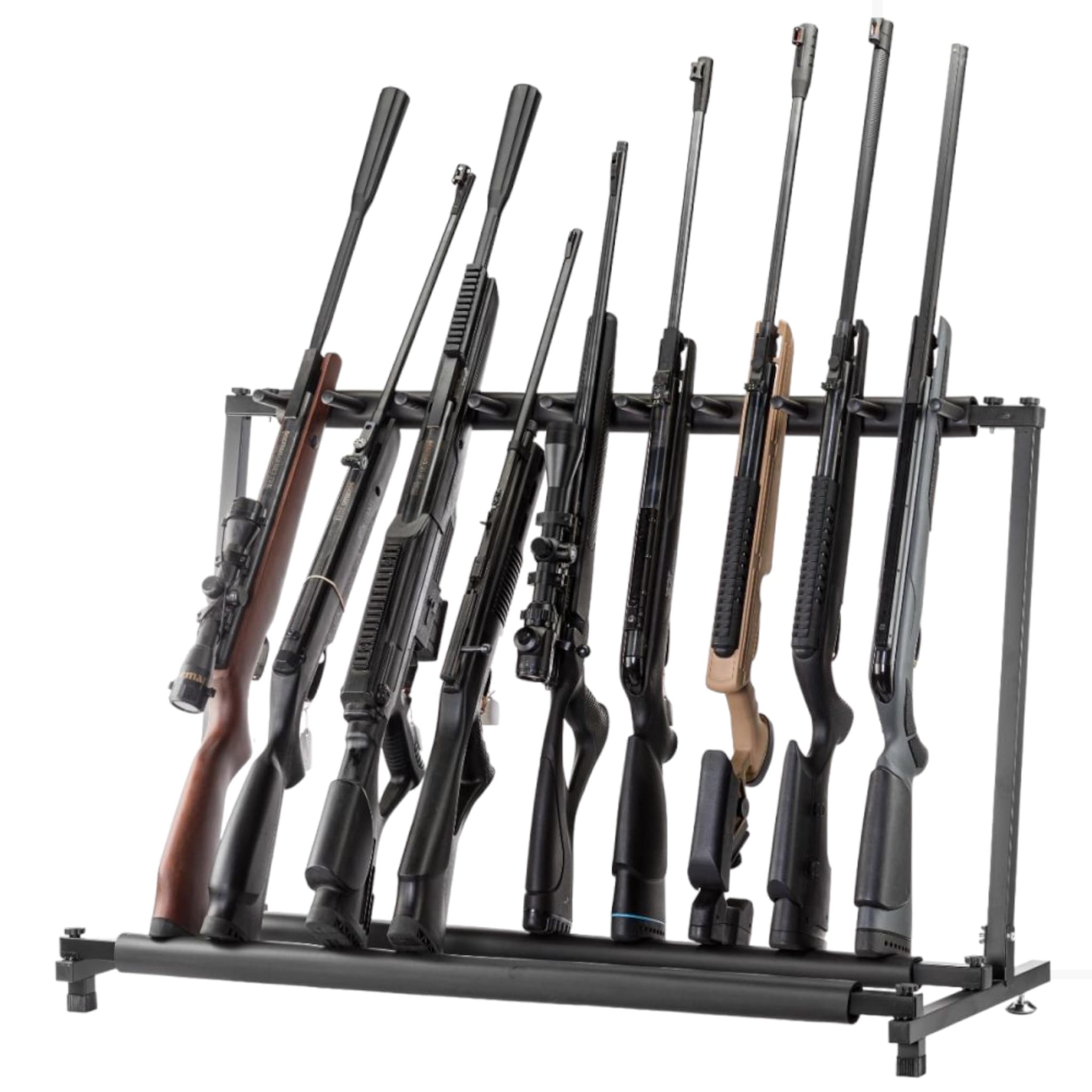 Manufacture 9-Bay Vertical Metal Gun Rack